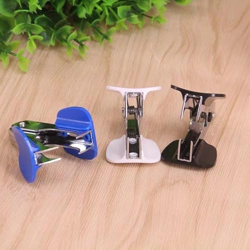 Removedor de grampos estilo pinho de aço branco para removedores de grampos 24/6, 26/6, material esc