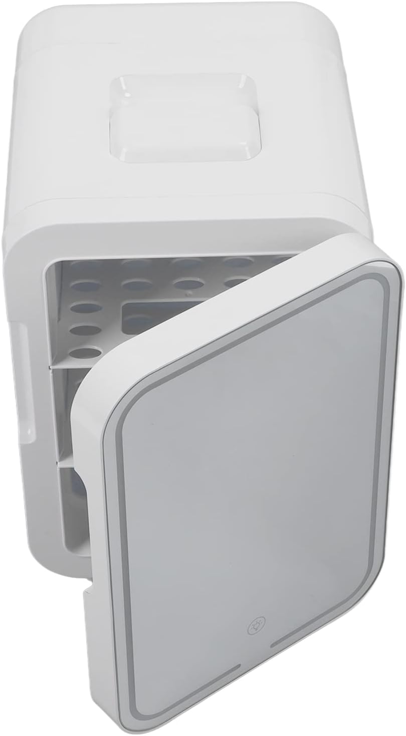 Naroote Mini Fridge, Tiny Fridge 8 Liters Capacity Wide