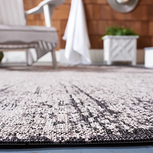 Tapete SAFAVIEH 8x10 Pulgadas Beige y Negro miniatura 3