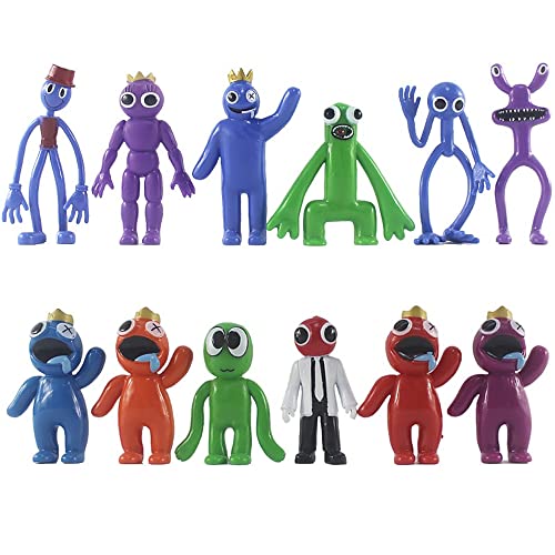Xuanhemen Rainbow Friends Action Figures Toys,Rainbow Friends Horror Toys Action Figure Model Doll For Children Friends Thanksgiving Christmas Birthday Gifts. #TOP23