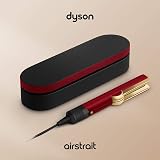 Dyson Airstrait™ Lisseur et Sécheur (Rouge velours et or.) - 3