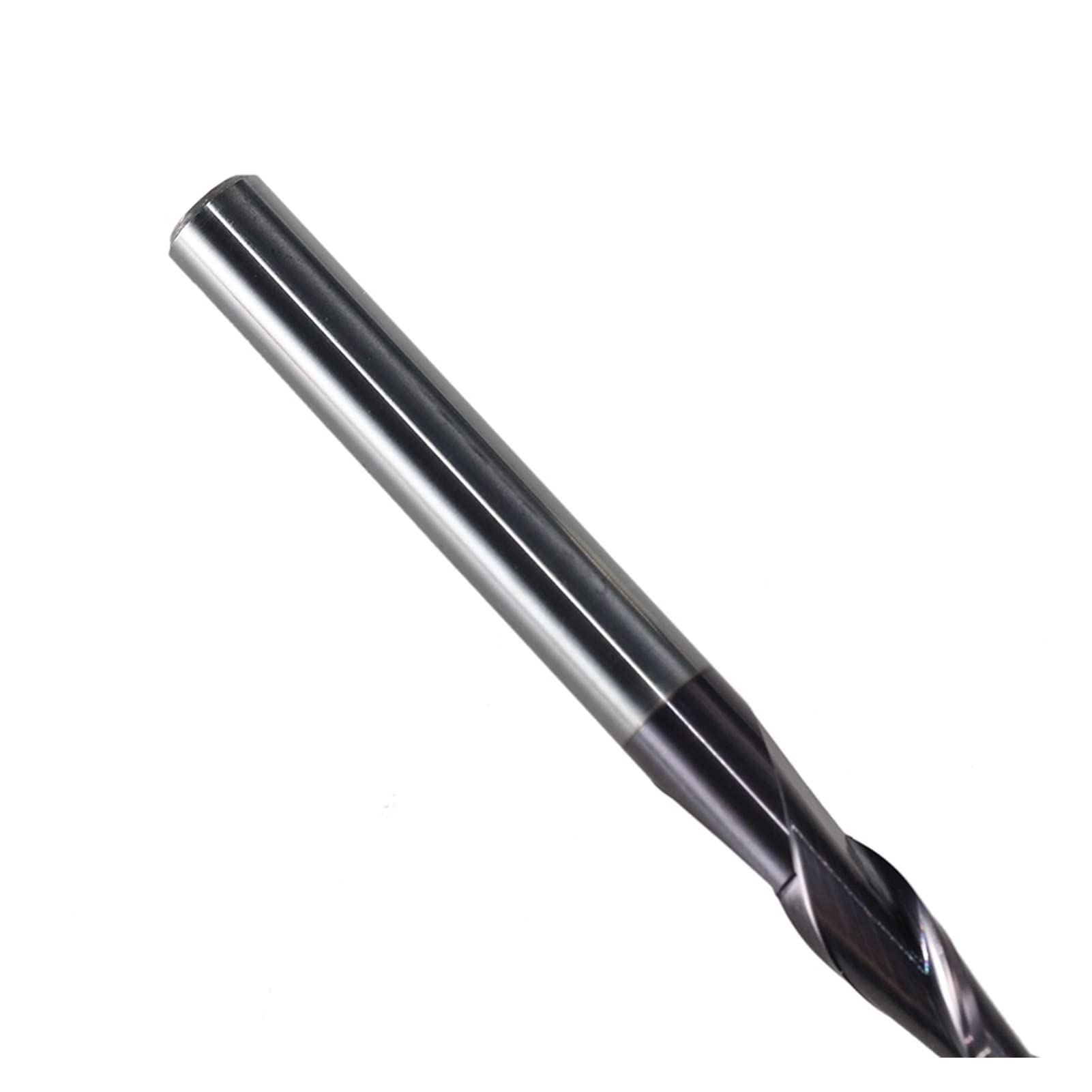 5 sztuk/partia stożkowa głowica kulowa frez spiralny z węglika wolframu, 3,175 mm, nanopowłoka, frez CNC, stożkowy frez CNC do drewna i metalu (5PC R1.0 D3.1 HRC62)