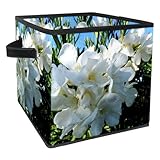 Boîte de rangement pliable : ces cubes sont faciles à assembler. Il se replie à plat pour vous aider à le ranger. Insérez le panneau inférieur lorsque vous avez besoin de l'utiliser. Avec les deux poignées pratiques, les bacs peuvent être facilement glissés et retirés.