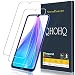Produktbild QHOHQ Panzerglas für Xiaomi Redmi Note 8T, [2 Stück] [9H Härte] HD Transparent Anti-Kratzen [Blasenfrei] Schutzfolie