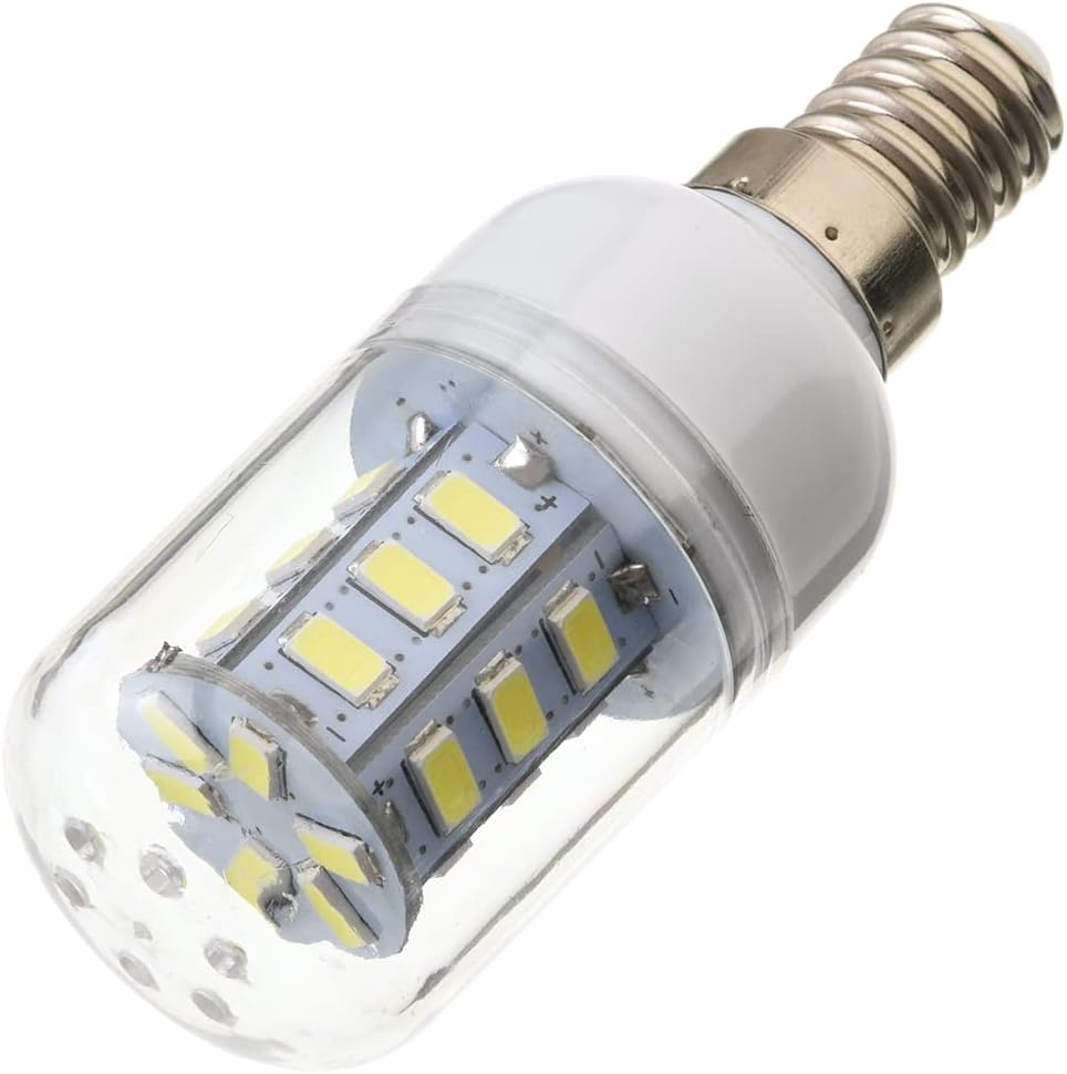 Othmro E14 LED Bulb Microwave Oven Light 5W Daylight White 6000K 600lm for Ceiling Fan Light Fixture Freezer Hood 1pcs