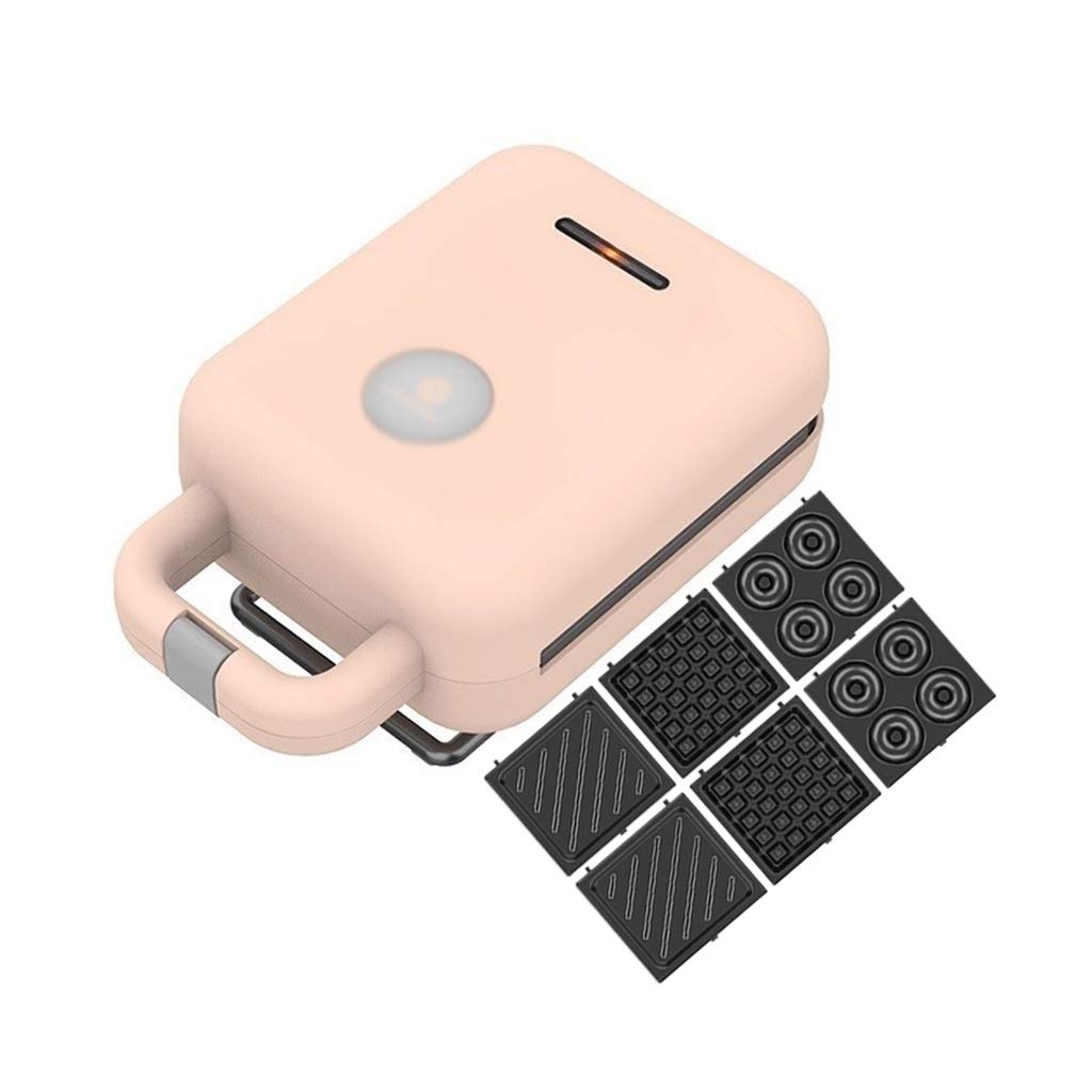3 in 1 Waffle Maker Sandwich Toaster Doughnut Machine Electric Grill Panini Press Non-Stick Sandwich Maker