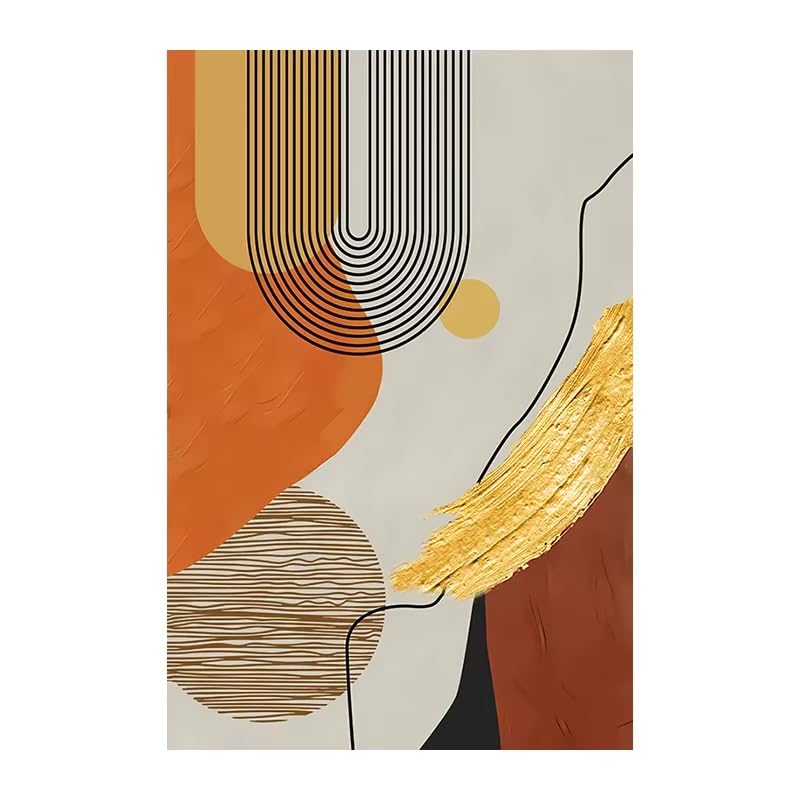 Affiche imprimée sur toile deco murale moderne pour habiller un grand mur vide