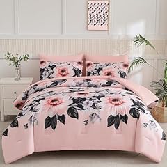 Pink Black Floral