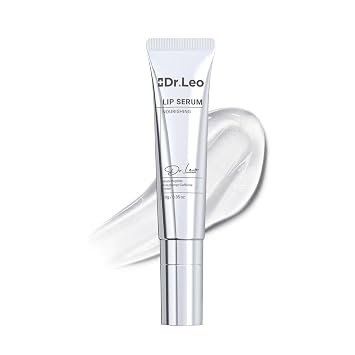 Multi-Peptide Lip Serum Moisturizing Balm with Natural Oils, 0.35oz | 4-in-1 Anti-Aging Lip Serum with DPHP & Caffeine; Doubles as Lip Mask, Gloss & Primer, 24h Moisture for Dry, Sensitive Lips