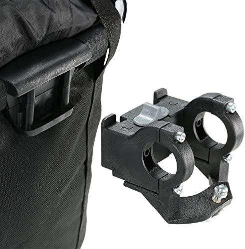 Xlybsst Bike Basket, Foldable Small Pet Cat Dog Carrier Front Removable Bicycle Handlebar Basket Quick Release Easy Install Detachable Cycling Bag Mountain Picnic Shopping (Long Reflective Strip) #TOP5