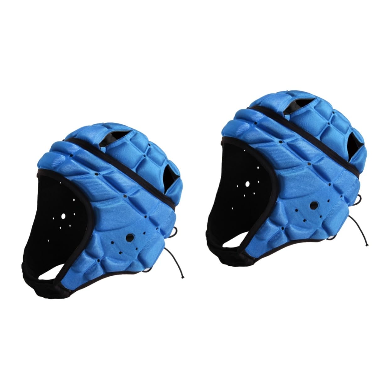 Sosoport Casco Rugby Adulto 2 Pz Copricapo Imbottito Capo Guardia Berretto Di Mischia Casco Da Calcio Per Bambini Pallone Da Calcio Per Bambini Berretto Rivestimento Pattinaggio a Rotelle