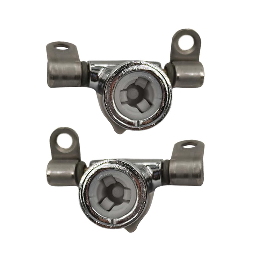 Toilet Seat Hinges AI0002100R Compatible with Giralda DAMA Senso Easy Release Removable Toilet Seat Hinges Chrome - Image 2
