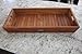 AquaTeak The Original Large Solid Teak Amenities Serving Tray