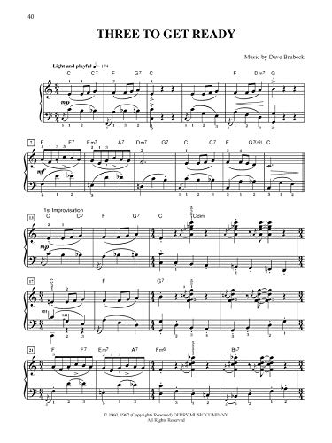 Time Out -- The Dave Brubeck Quartet: 50th Anniversary (Piano Solos) - Image 5