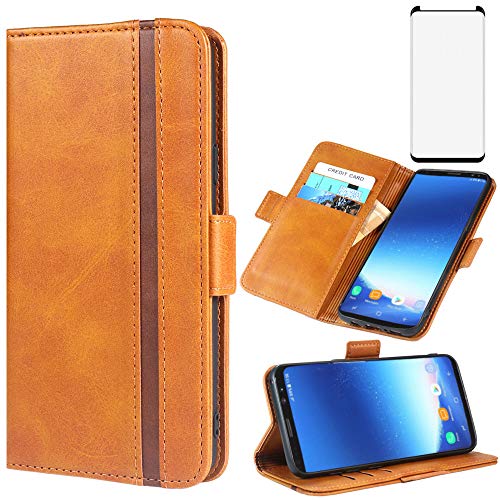 Coque Samsung Galaxy S8 marron PSQB antichoc élégante