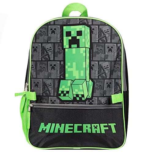 Sac à dos Minecraft avec lunch box intégrée ensemble de rentrée scolaire garçons