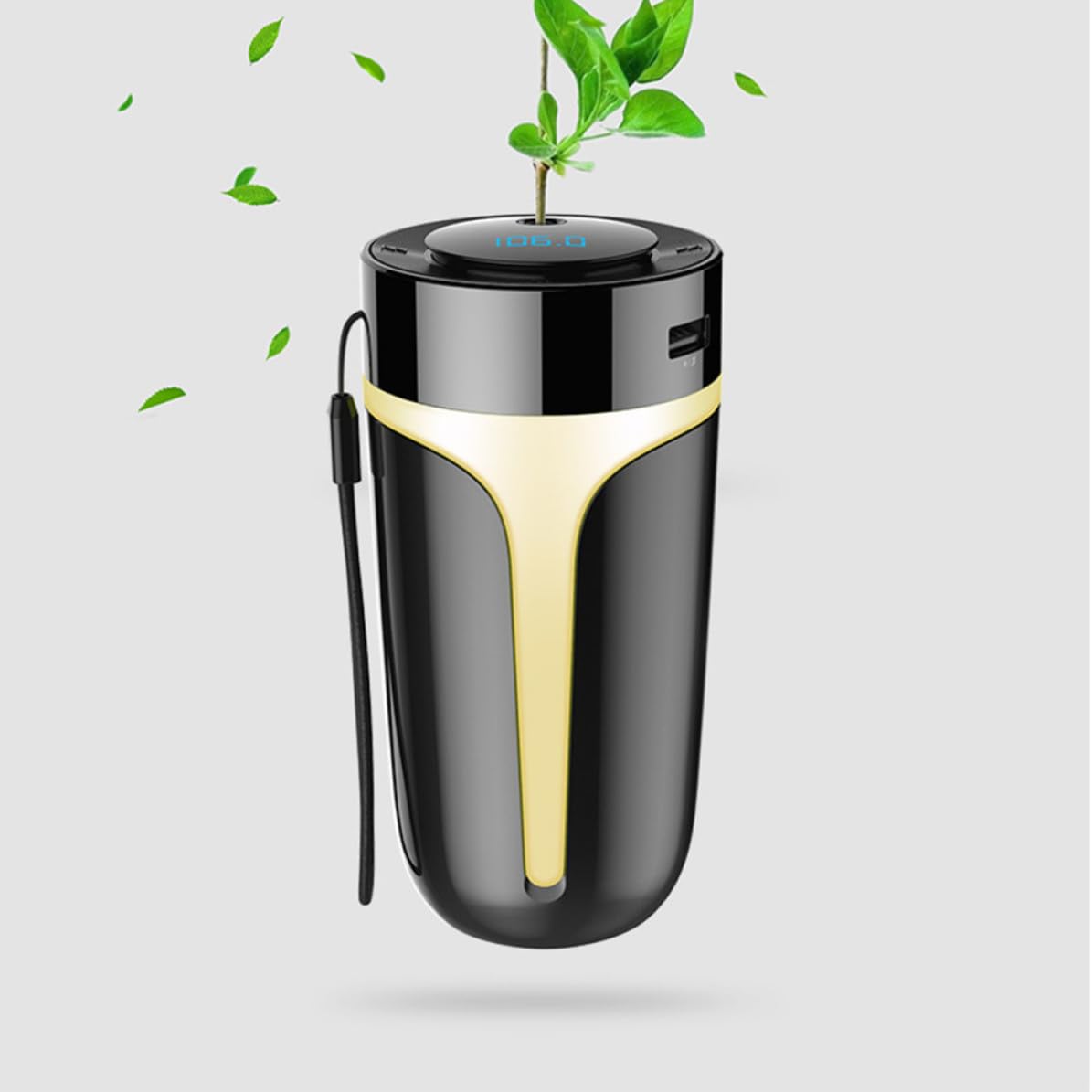 Umidificatore Auto Multifunzione 300ml in Abs Mp3 e Wireless