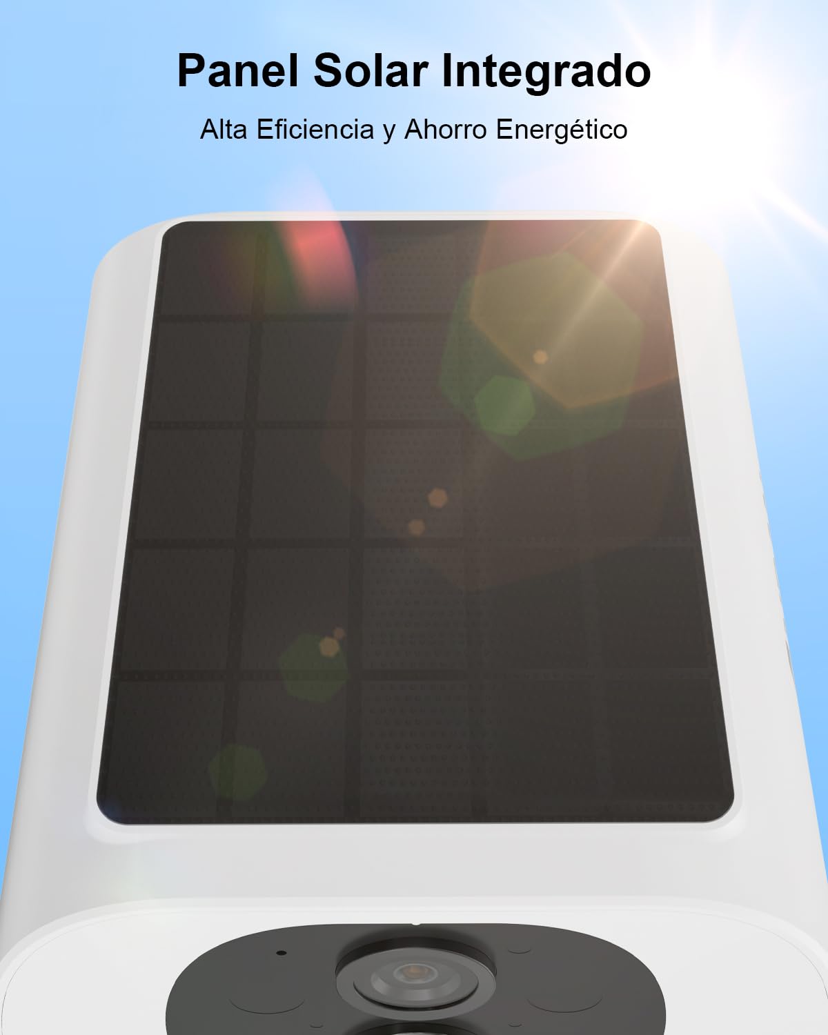 ANRAN 5MP Camara Vigilancia WiFi Exterior sin Cables | 3K Seguridad Inalámbrica, Batería Recargable, 2.4GHz WiFi, Visión Nocturna en Color, Audio Bidireccional