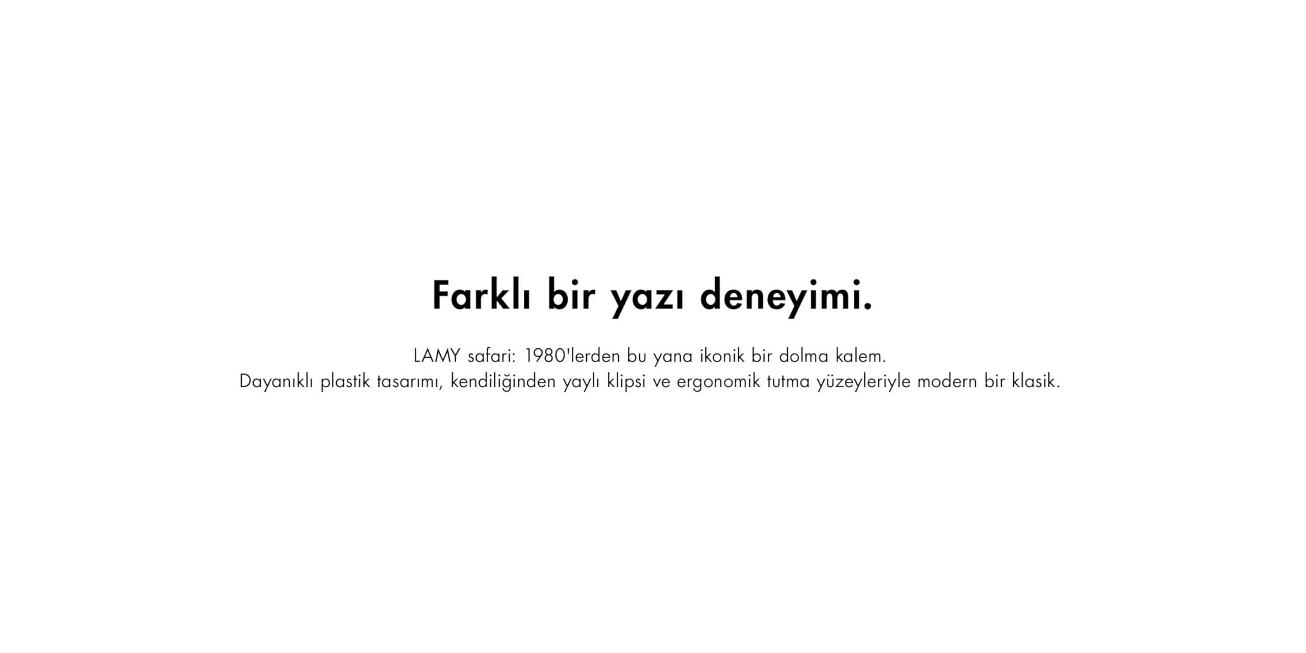 LAMY SAFARI 2023 OZEL URETIM RENGI LIGHTROSE DOLMA KALEM M UC