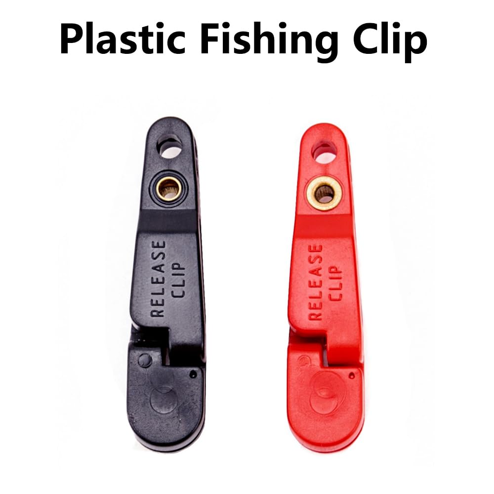 Angeln Release Clip, Angel Downrigger Clips, Snap Release Clip Outrigger Clip für Weight Hobel Board Outrigger Downrigger Power Grip