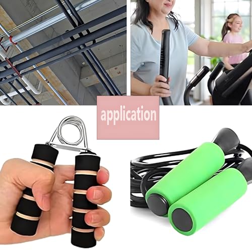 Tubo de espuma aislante para tuberías, cubiertas impermeables para tuberías de agua fría y caliente en invierno, equipo de fitness, diámetro interior de tubo de aislamiento de 6 a 110 mm, mangas de