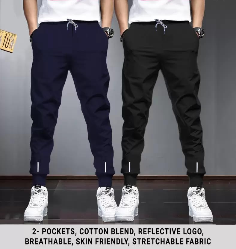 Image of REYA Mens Cotton Trackpant
