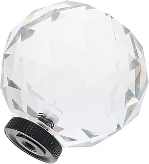 iplusmile Clear Crystal Ball Prism Catcher Rainbow Maker Prisms Glass Sphere Crystal Optical Glass Prism for Photography Science Physics Experiment