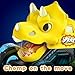 OMAKCOO 3 Pack Dinosaur Monster Truck Toys with Light-Up LED Wheels for Toddlers Kids