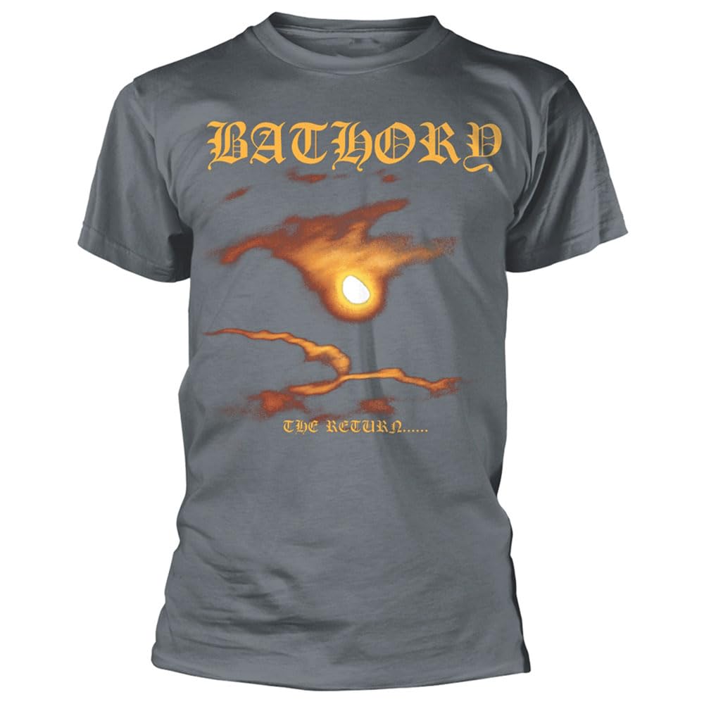 Bathory The Return T Shirt XL Grey