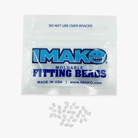 Imako Moldable Fitting Beads - Use for Any Fake Teeth - Made in USA Cover