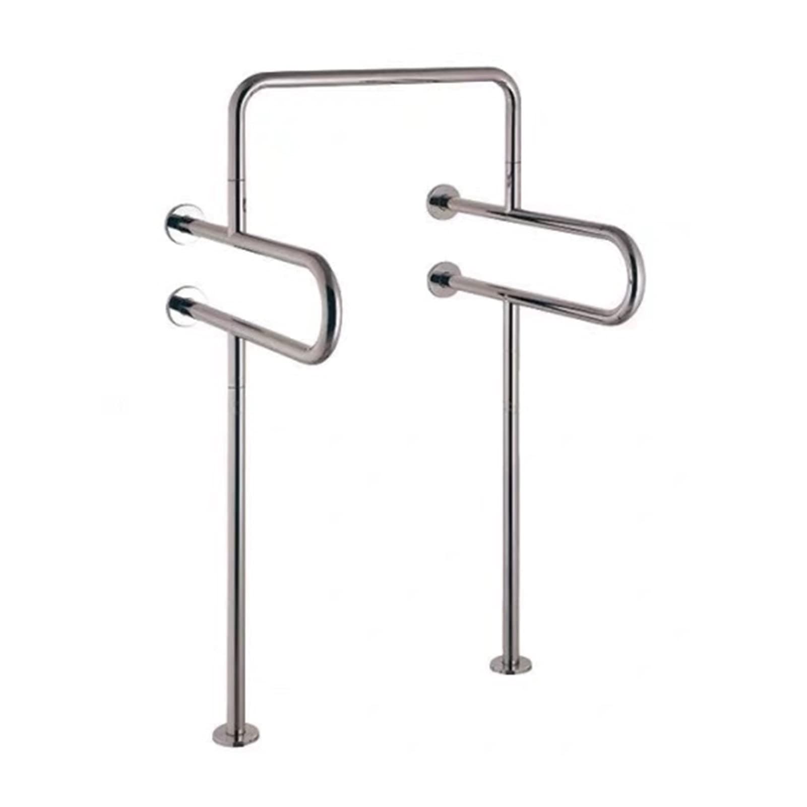 FKXSXAZ Free of Lead Sturdy Shower Safety Grab Bar, Toilet Support Rod Elderly Disabled Anti-Slip Stable Handrail Bathroom Bar Anti-slip