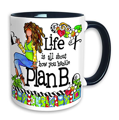 Suzy Toronto Plan B 11oz Gift Items/Presents/Quilters Various