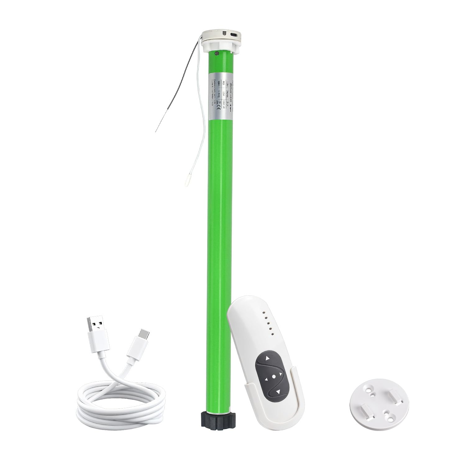 メディブルHOT リモコン付き Amazon.com: HUIYEETEX Zigbee Roller Blinds Motor, Smart Tubular