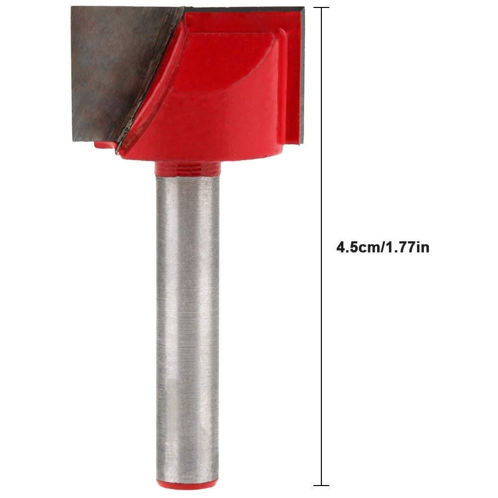 CNC Router Bottom Cleaning Bits 6mm Shank 22mm Cutting Diameter High Precision Wood Carving Tools for Woodworking Machines