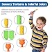 Oral Sensory Stimulation Kit with 6 Soft Textured Heads for Speech Therapy & Feeding Support, Muscle Strength & Phonation Improvement - Double