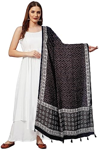 Chandrakala Printed Dupatta for Women, Shawl Scarf Wrap Chunni, (D245-P)