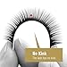 Lashview Eyelash Extensions Individual Lashes 0.20mm D Curl Mix Tray Ellipse Flat False Extremely Mink Lashes Soft Application-friendly Lashes