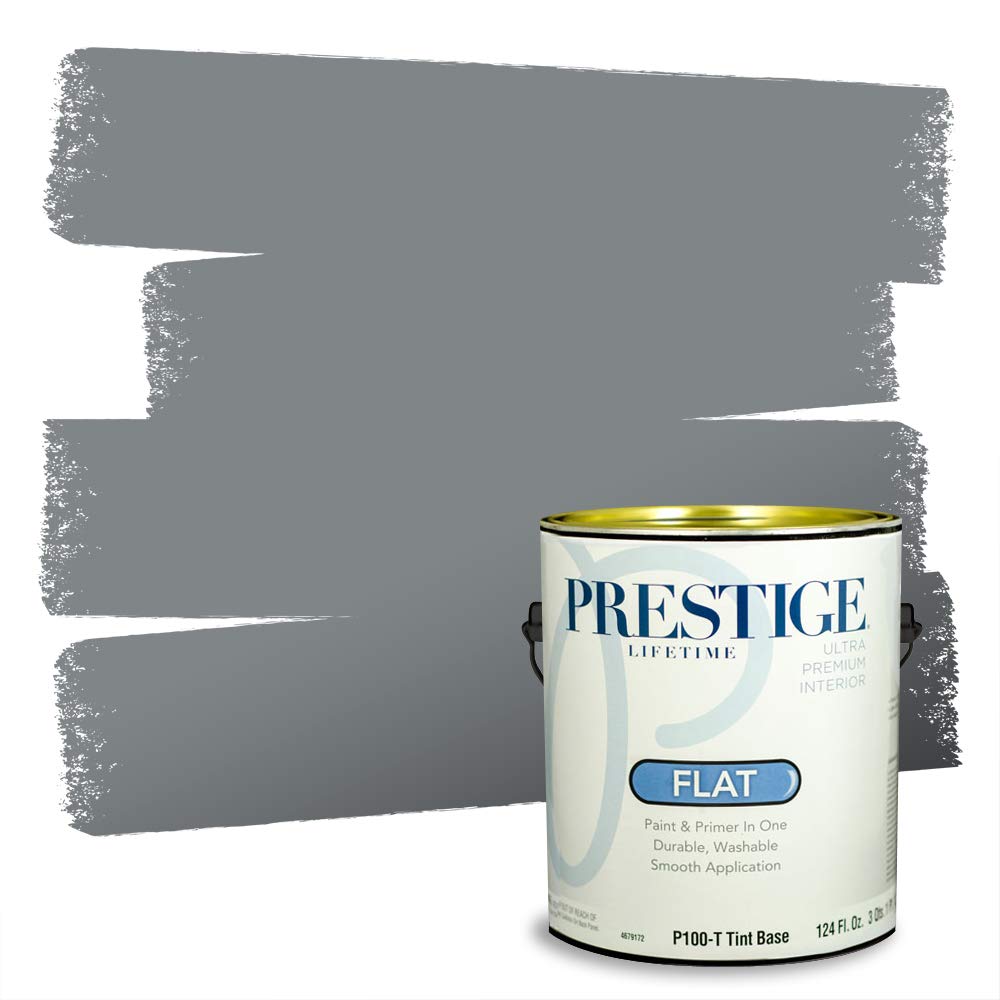 PRESTIGE Paints Interior Paint and Primer In One, 1-Gallon, Flat, Comparable Match of Benjamin Moore* Englewood Cliffs*