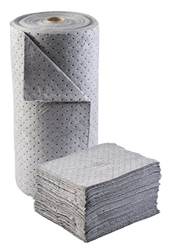 Image of Brady SPC BPU500 15 inchx 17 inch Light Weight Economical Multi-Purpose Absorbent Pads - 100 ct