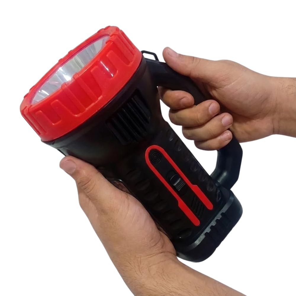 Drumstone (𝐒𝐩𝐞𝐜𝐢𝐚𝐥 𝟏𝟓 𝐘𝐞𝐚𝐫𝐬 𝐖𝐚𝐫𝐫𝐚𝐧𝐭𝐲 Rechargeable LED Torch Light High Power, Compact & Portable Flashlight for Outdoor Camping, Emergency, Home & Daily Use-image-41