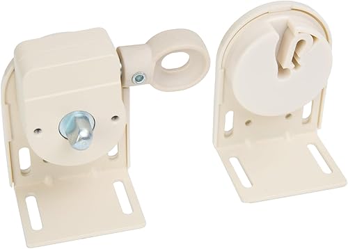 Miniatura 2 de Reemplazo universal para persiana enrollable para interiores y exteriores, accesorios para persianas enrollables (soporte inalámbrico, beige)