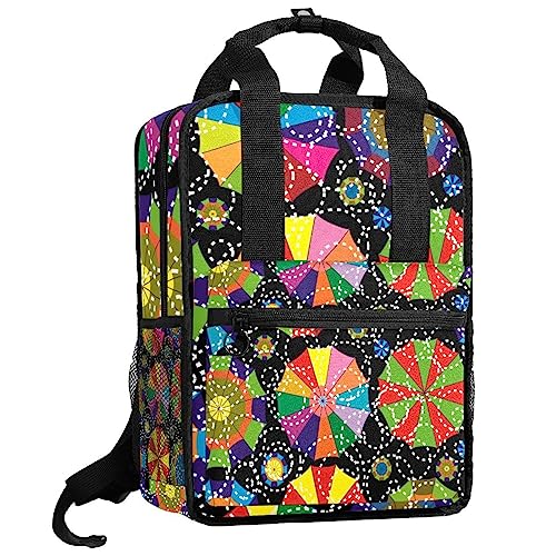 Cartable scolaire multicolore pour l'école et les sorties des enfants