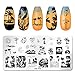 Nail Art Stamping Plates Reusable Nail Art Design Template Tree Love Heart Kiss Bows Nail Art Stamp Template Nail Art Stamping Plates