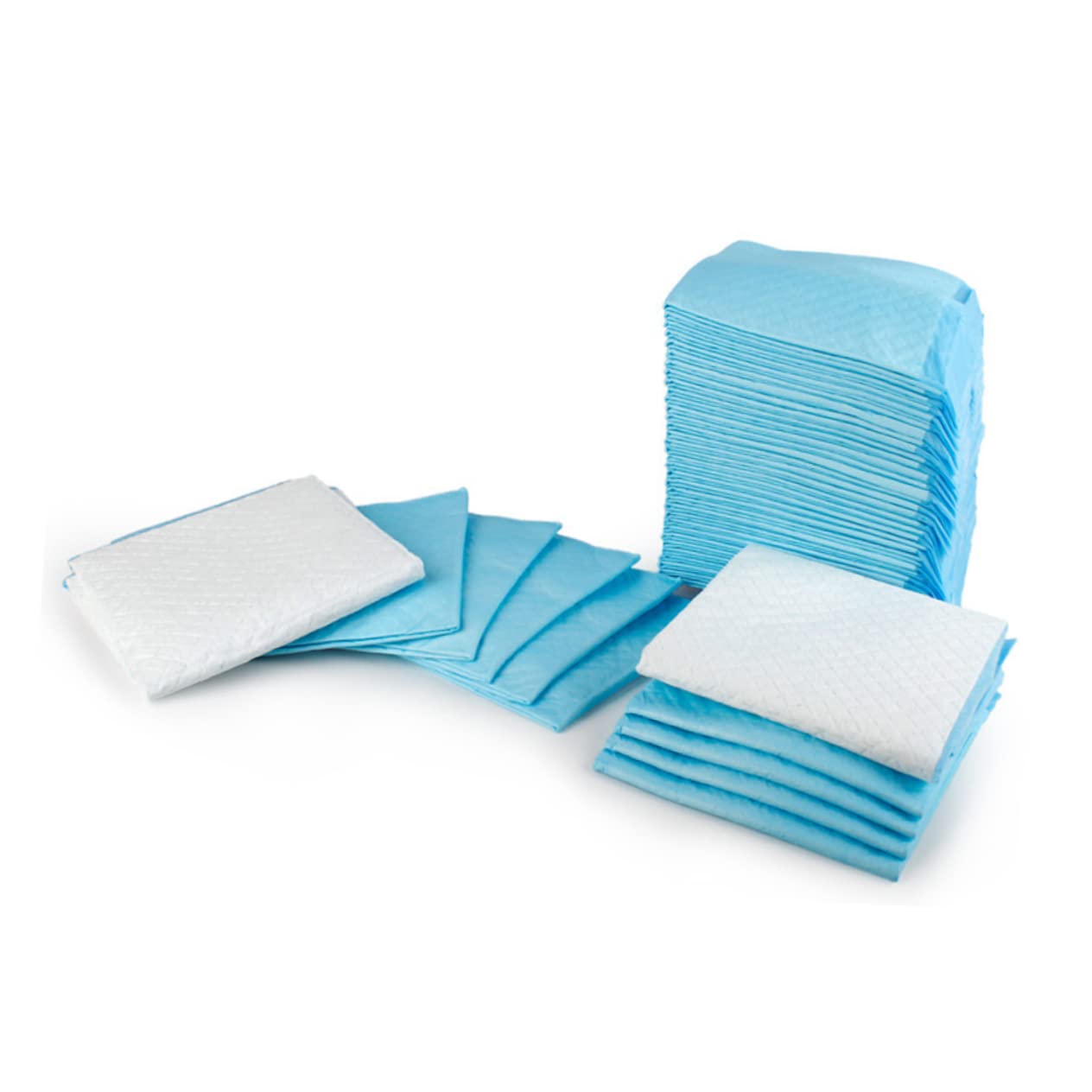 Tappetini Assorbenti per Cane Addestramento Extra Spessi 33x45 Cm 100 Pz/confezione per Cuccioli e Ambienti Esterni