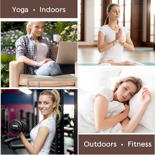 Image of +MD Women's Seamless Short Sleeve Undershirt, Light Compression Scoop Neck Tank Top, Tummy Control Basic Tee Camisole