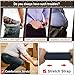 HOANAN 2-Pack Elastic Stretch Belt, Men’s All Size Nylon Tactical Hiking Belt (Fit up to 42
