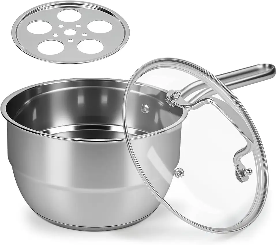 Panela com Fundo Triplo Dimetro 20cm, Panela Innox Fundo Triplo, Paneela Inox, Panelaa em Aço Inox com Funndo Tripllo