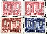 Prophila Collection Schweden 476A,Dl,Dr,477A (kompl.Ausg.) postfrisch ** MNH 1961 Druckerzeugnisse (Briefmarken für Sammler)