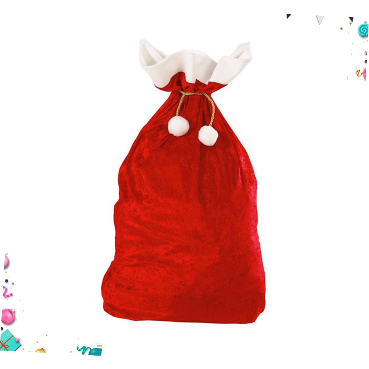 ABOOFAN 3 Pz Sacchettini Bomboniere Natale Borse Portaoggetti