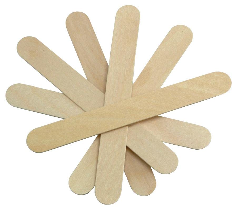 medline non-sterile wood tongue depressors brown 500 count pack of 10 high-quality healthcare essentials